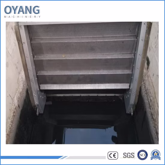 Griglia meccanica efficiente di vendita calda Griglia rotante con griglia meccanica a dente di rastrello integrata